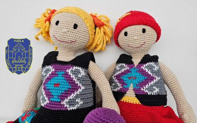 The first pop-up sale of handmade souvenirs